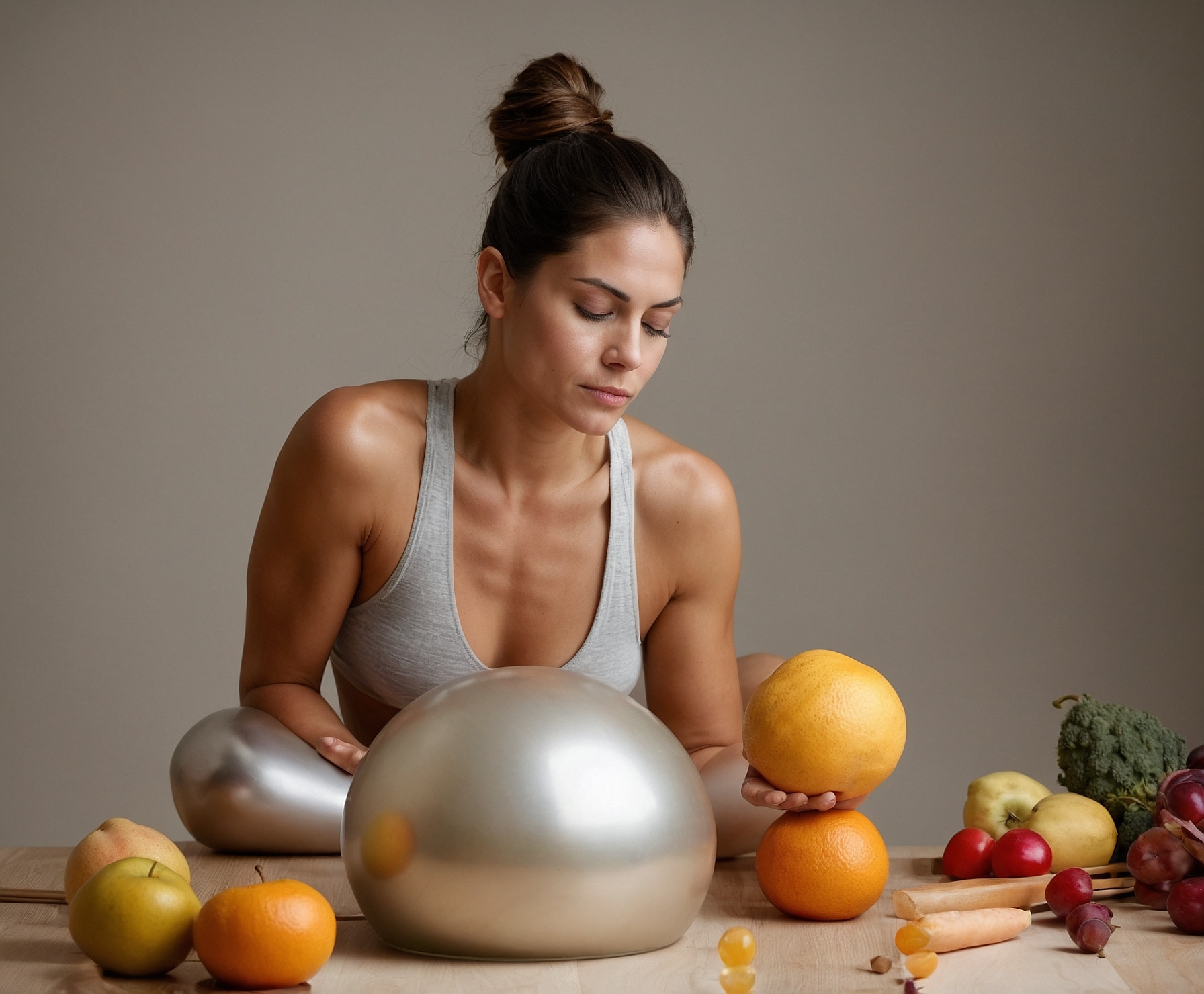 Personas practicando Pilates en estudio luminoso.